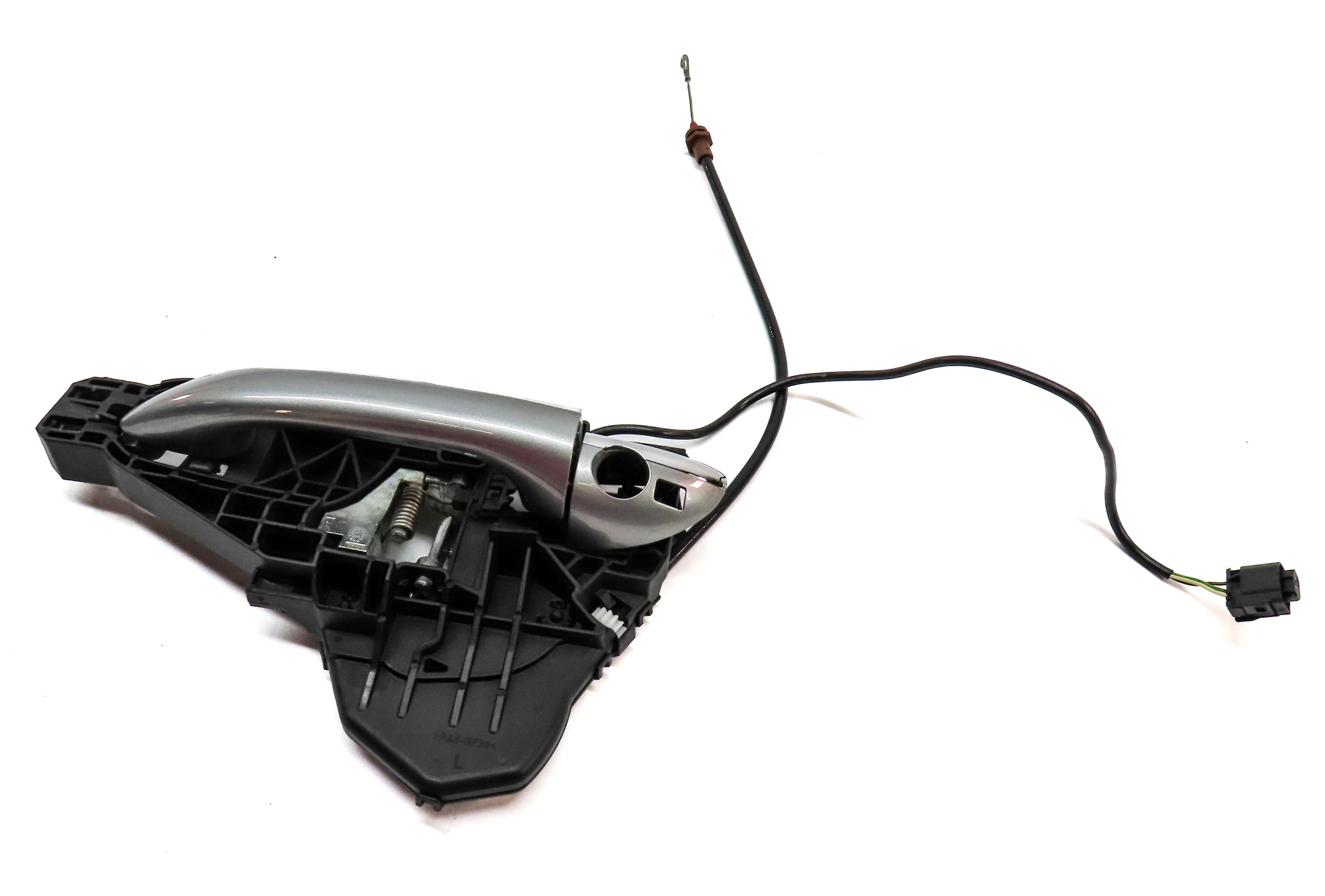 2012 MERCEDES GL350 (X164) FRONT LEFT DRIVER DOOR HANDLE w/out KEYLESS (Silver) — exact item pictured